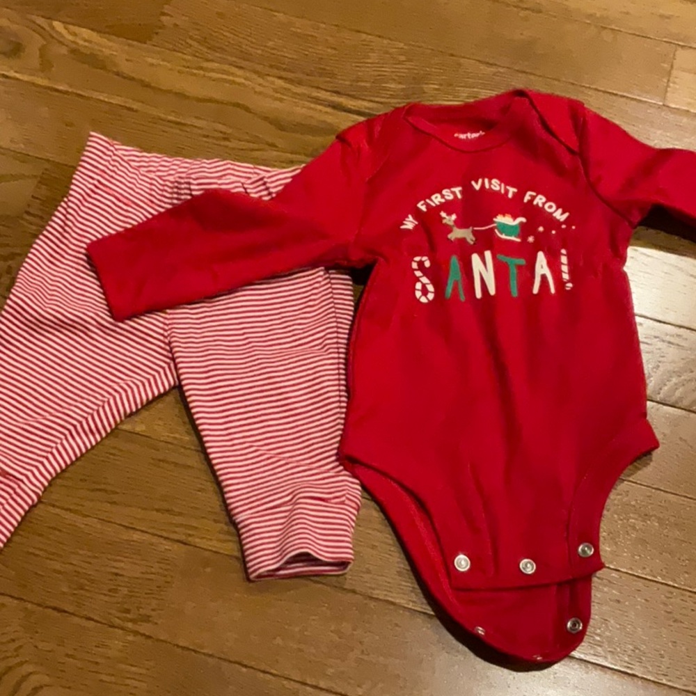 NEW Carter’s baby My first Christmas Outfit